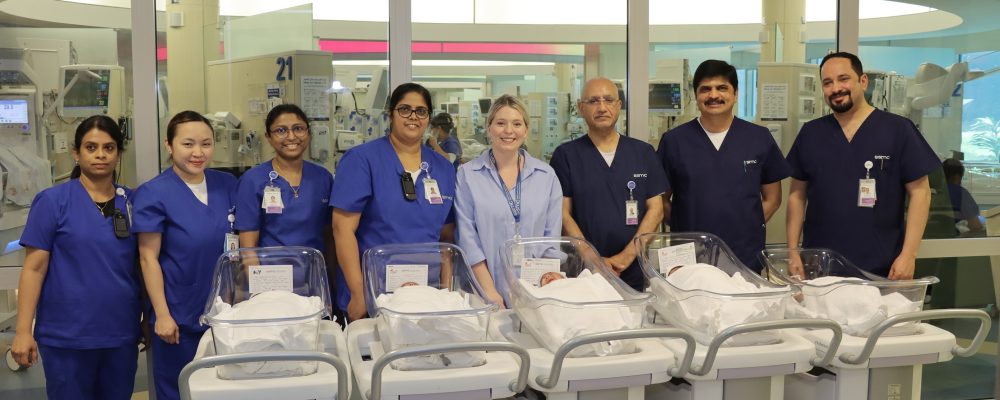 A Medical Milestone: Sheikh Shakhbout Medical City Delivers Quintuplets