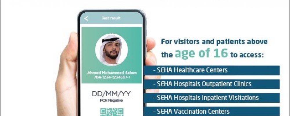 Patients And Visitors Above 16 Years Old Require The Al-Hosn Green Pass To Access SEHA Facilities