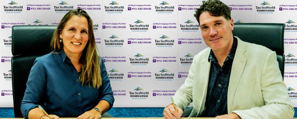 The Yas SeaWorld® Research & Rescue Center Signs Research Agreement With NYU Abu Dhabi For Joint Marine Research Efforts